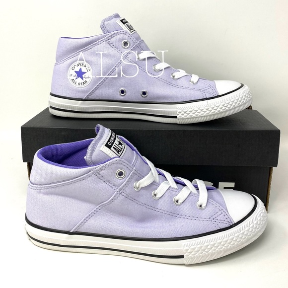 Converse Ctas Madison Mid Top Canvas Purple K/W - Picture 2 of 10